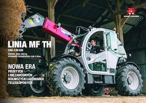 Телескопічні навантажувачі Massey Ferguson TH.7030 H