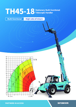 Телескопічні навантажувачі Sinoboom TH45-18