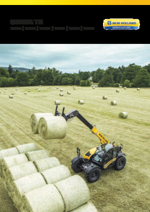 Телескопічні навантажувачі New Holland TH7.37 Plus