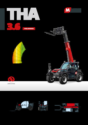 Телескопічні навантажувачі MAGNI THA 3.6