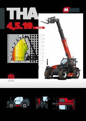 Телескопічні навантажувачі MAGNI THA 4,5.10
