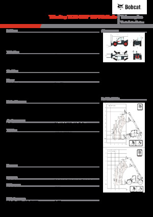 Телескопічні навантажувачі Bobcat TL34.65HF 135 V
