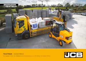 Телескопічні навантажувачі JCB TLT 35-23D