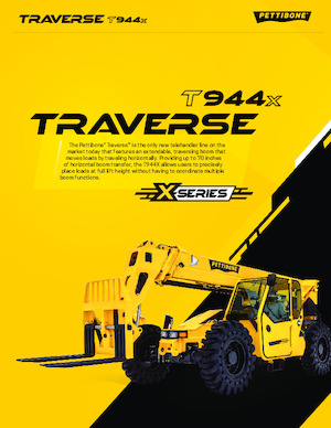 Телескопічні навантажувачі Pettibone Traverse T944X