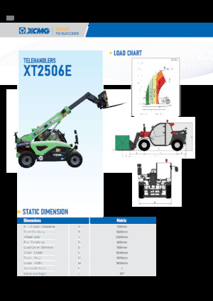 Телескопічні навантажувачі XCMG XT2506E