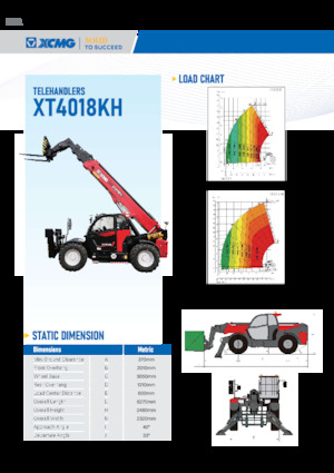Телескопічні навантажувачі XCMG XT4018KH