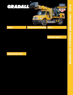 Телескопічні екскаватори Gradall D152