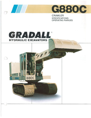 Телескопічні екскаватори Gradall G880C