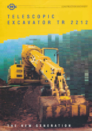 Телескопічні екскаватори EWK TR 2212