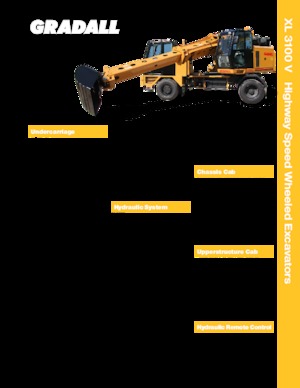 Телескопічні екскаватори Gradall XL 3100 V
