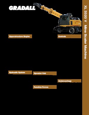 Телескопічні екскаватори Gradall XL 3320 V