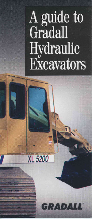 Телескопічні екскаватори Gradall XL 4100