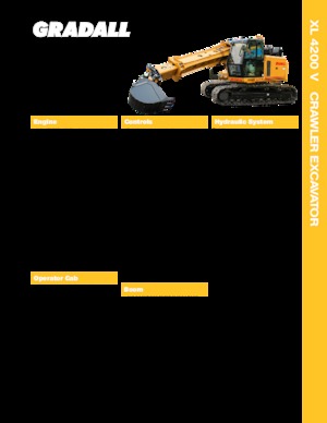 Телескопічні екскаватори Gradall XL 4200 V