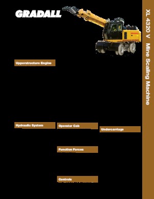Телескопічні екскаватори Gradall XL 4320 V