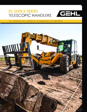 Телескопічні навантажувачі Gehl DL11-55