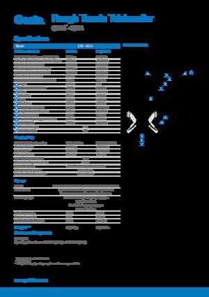 Телескопічні навантажувачі Genie GTH4014