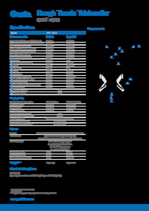 Телескопічні навантажувачі Genie GTH4018