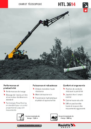 Телескопічні навантажувачі Haulotte HTL3614