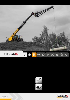 Телескопічні навантажувачі Haulotte HTL3614