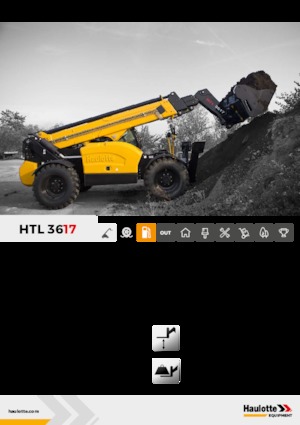 Телескопічні навантажувачі Haulotte HTL3617