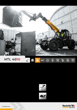 Телескопічні навантажувачі Haulotte HTL4010