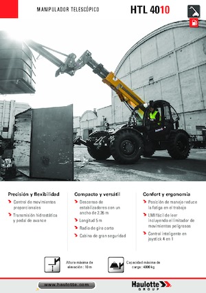 Телескопічні навантажувачі Haulotte HTL4010