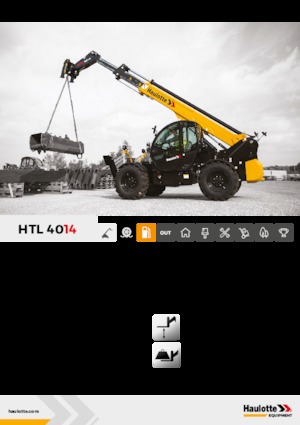 Телескопічні навантажувачі Haulotte HTL4014
