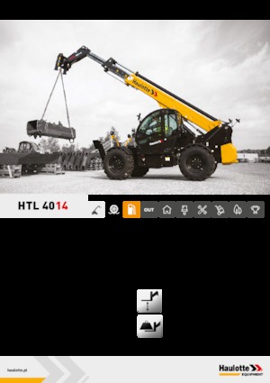 Телескопічні навантажувачі Haulotte HTL4014