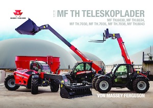 Телескопічні навантажувачі Massey Ferguson TH.8043