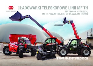 Телескопічні навантажувачі Massey Ferguson TH.8043