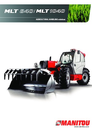 Телескопічні навантажувачі Manitou MLT 840-115 PS