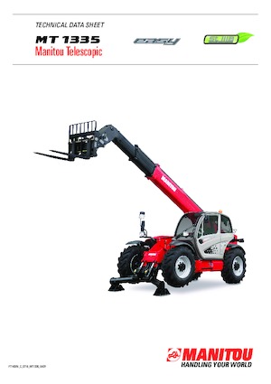 Телескопічні навантажувачі Manitou MT 1335 H easy