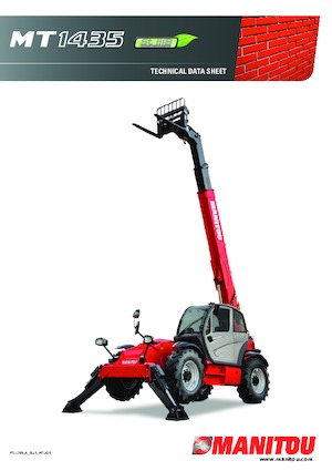 Телескопічні навантажувачі Manitou MT 1435 Easy