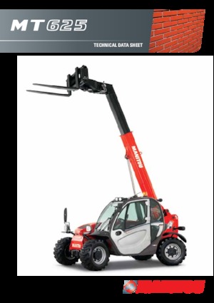 Телескопічні навантажувачі Manitou MT 625 H