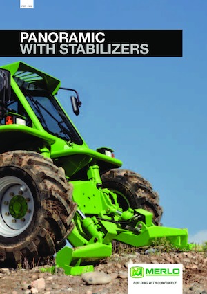 Телескопічні навантажувачі Merlo Panoramic P 38.14