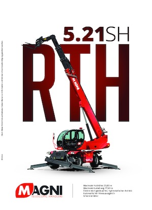 Телескопічні навантажувачі з верхньою будовою MAGNI RTH 5.21 SH