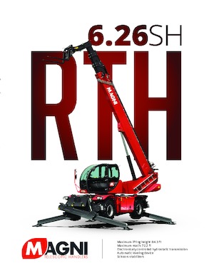 Телескопічні навантажувачі з верхньою будовою MAGNI RTH 6.26 SH