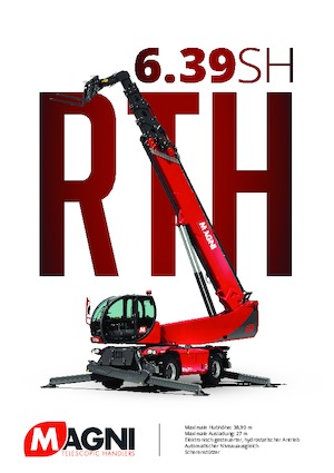 Телескопічні навантажувачі з верхньою будовою MAGNI RTH 6.39 SH