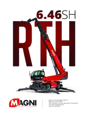 Телескопічні навантажувачі з верхньою будовою MAGNI RTH 6.46 SH