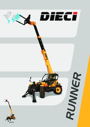 Телескопічні навантажувачі Dieci Runner 40.13