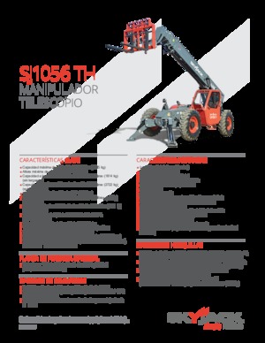 Телескопічні навантажувачі Skyjack SJ1056 TH