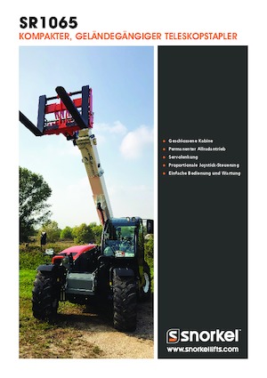 Телескопічні навантажувачі Snorkel SR1065 Classic 74