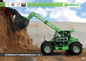 Телескопічні навантажувачі Merlo TF 50.8 T-CS-156-CVTRONIC