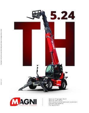 Телескопічні навантажувачі MAGNI TH 5.24