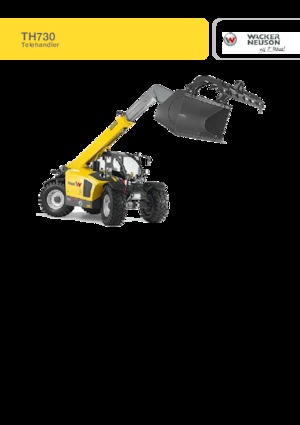 Телескопічні навантажувачі Wacker Neuson TH730 