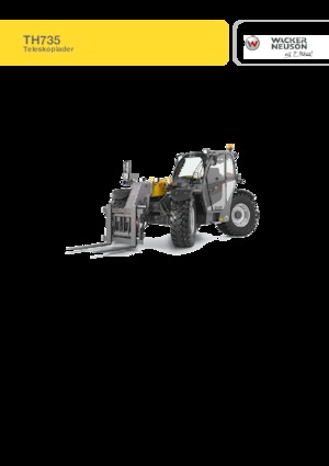 Телескопічні навантажувачі Wacker Neuson TH735