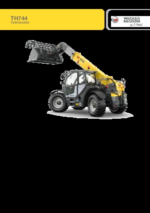 Телескопічні навантажувачі Wacker Neuson TH744 