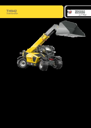 Телескопічні навантажувачі Wacker Neuson TH942