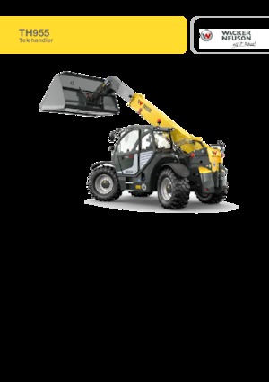 Телескопічні навантажувачі Wacker Neuson TH955 
