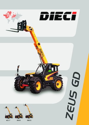 Телескопічні навантажувачі Dieci Zeus 38.10